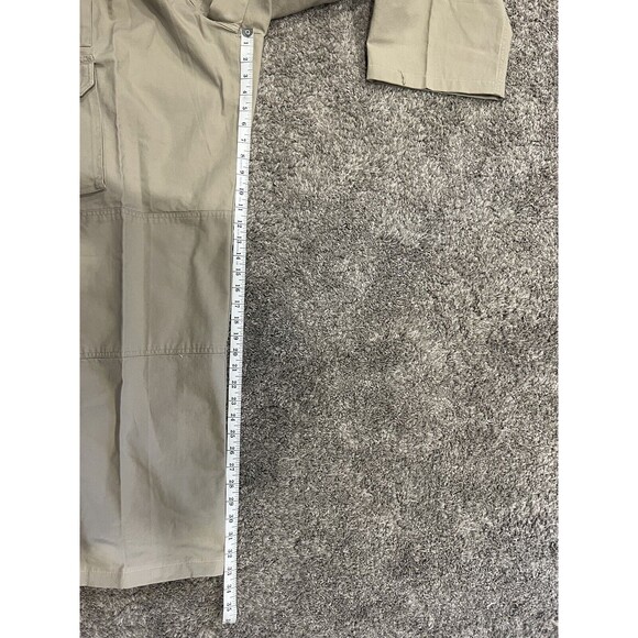 Cabelas Outdoor Gear Thick Cargo Utility 100% Cotton Size 38 Reg Mens Pants GCU - Picture 4 of 4